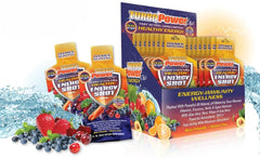Turbo Power Plus bottle front showing tropical blend energy support
