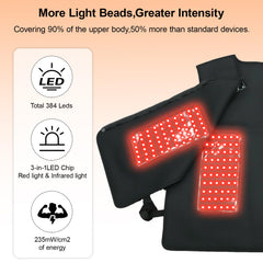 TURJGKSG red light vest abdomen panel supports daily comfort and relaxation.