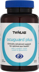 Twinlab Ocuguard Plus bottle front showing daily eye health support.