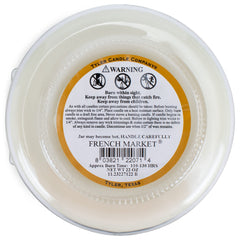 Tyler Creamy White candles in protective packaging, ideal for gifting.