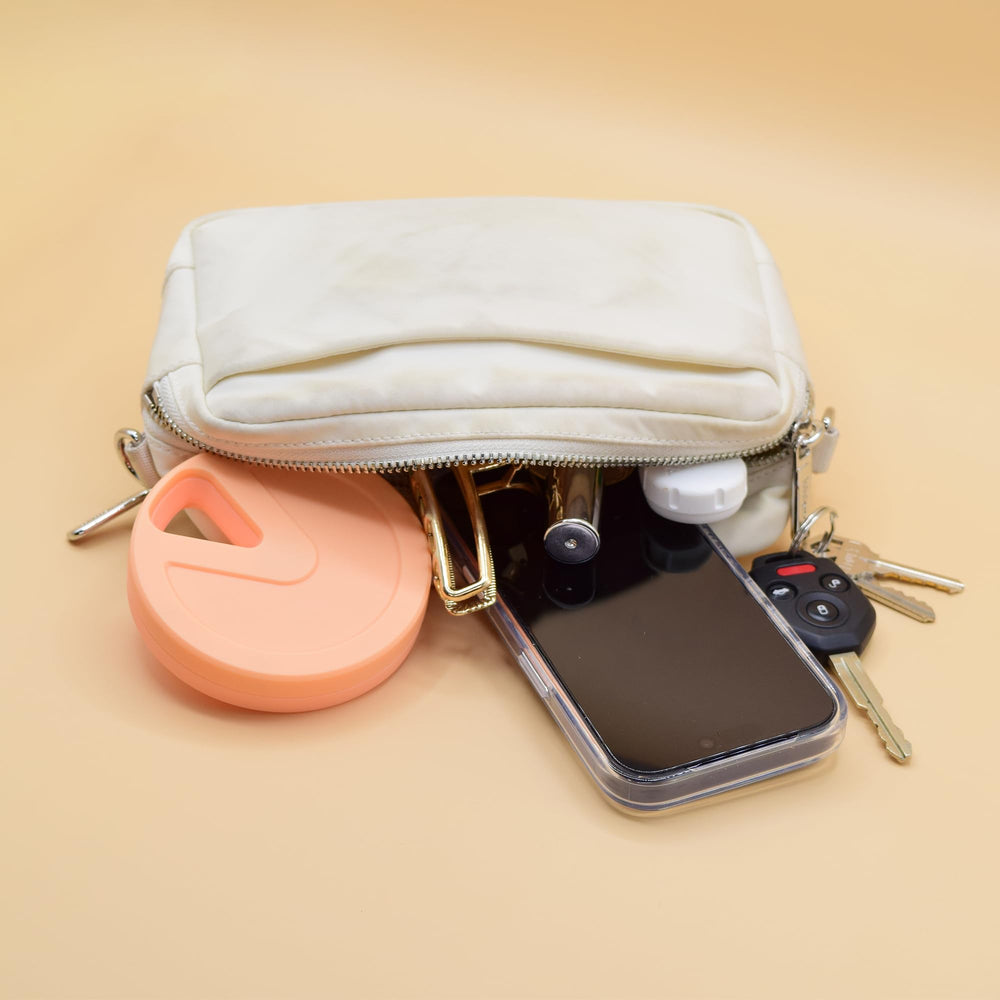 Adventure-ready Travel RX case with water resistance and carabiner hole.