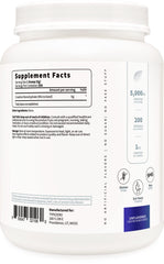 Type Zero Creatine Monohydrate dissolving in water for quick hydration