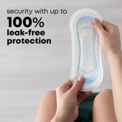 U by Kotex hypoallergenic, dermatologist-tested for gentle wear