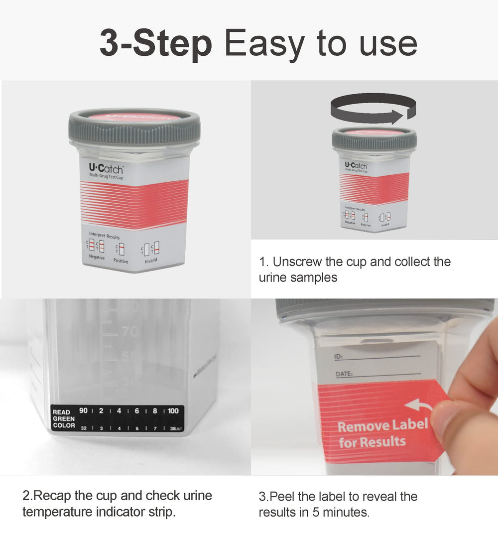 U-CATCH Plus 5-minute readout supports quick decisions in busy settings.