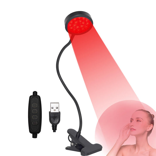 U4GLORY red light therapy panel front view for at home skin care
