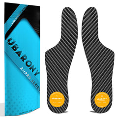 UBARONY Morton's Extension carbon fiber plate, front view, toe protection.