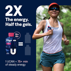 UCAN Edge texture detail highlights smooth gel for easy digestion.