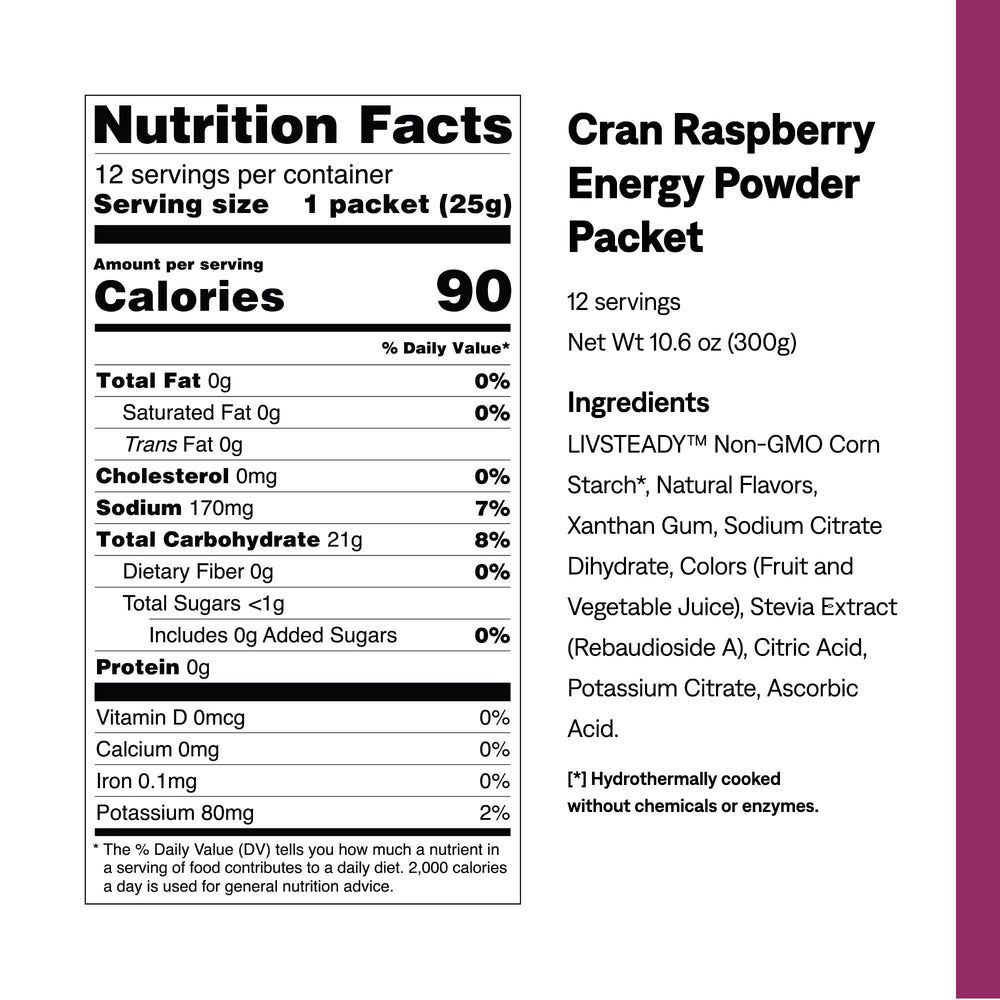 UCAN Cran-Raz packaging on gym bench highlighting keto-friendly vegan formula