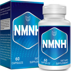 Ucessuyy NMNH bottle front featuring branding and 60-capsule daily NAD+ support.