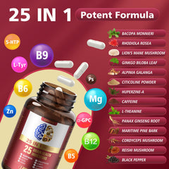 UIMISX bottle label detailing Alpha GPC and B vitamins.