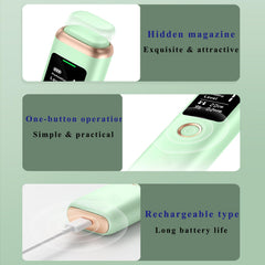 Ujhosld green breath detector compact design fits in pocket or bag for travel.