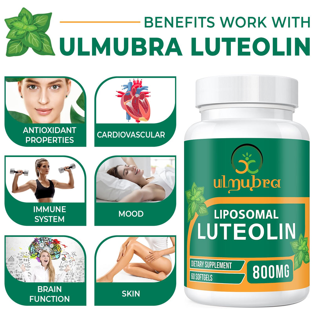 Lifestyle shot of Ulmubra packaging on a desk supporting daily wellness.