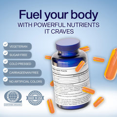 ULTIMATE EFAs YES four-pack packaging emphasizes value and convenience