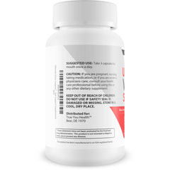 Ultimate Vision Support capsules close-up showing softgels for easy daily use.
