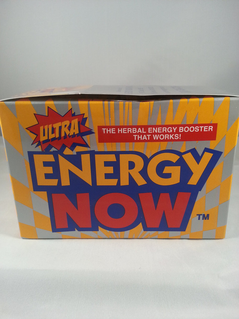 ULTRA ENERGY Now 48-pack box front for convenient daily energy on the go.
