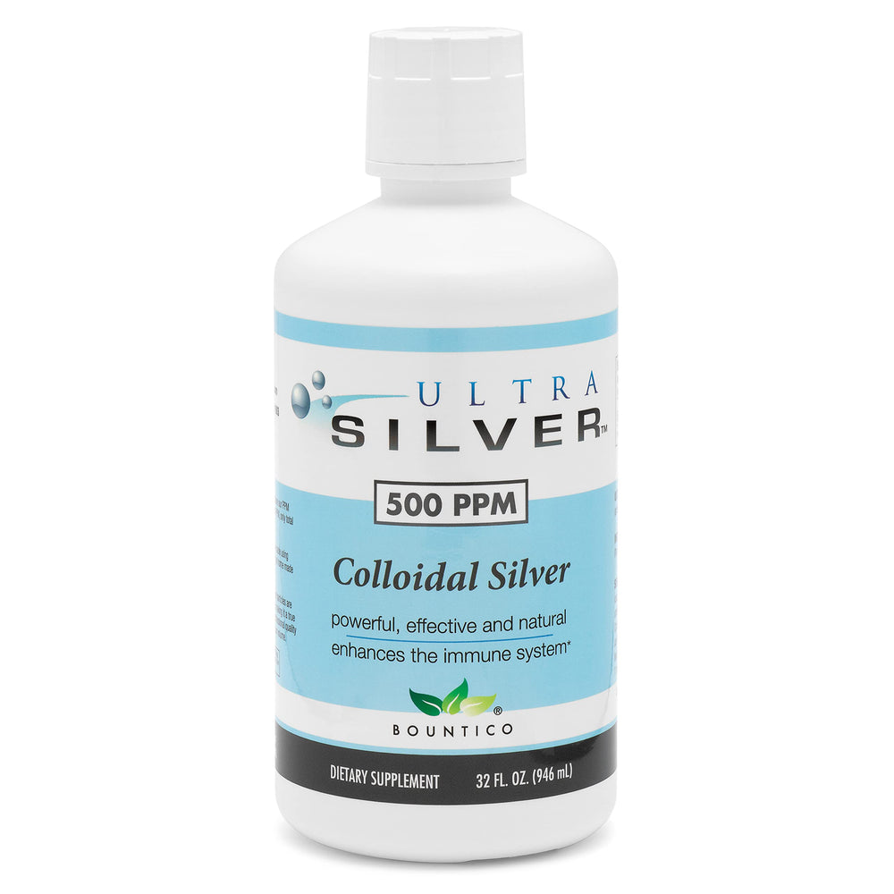 Ultra Silver Colloidal Silver dropper-bottle for precise dosing and mess-free application