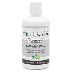 Ultra Silver dropper bottle included for precise, convenient dispensing