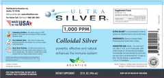 Ultra Silver nano-sized suspension remains stable for storage.