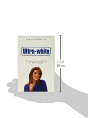 Ultra White results may appear within 24 hours with consistent daily use.