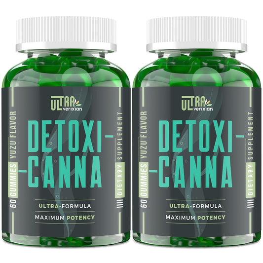 Ultraverixian Detox Cleanse Gummies bottle front supports daily wellness