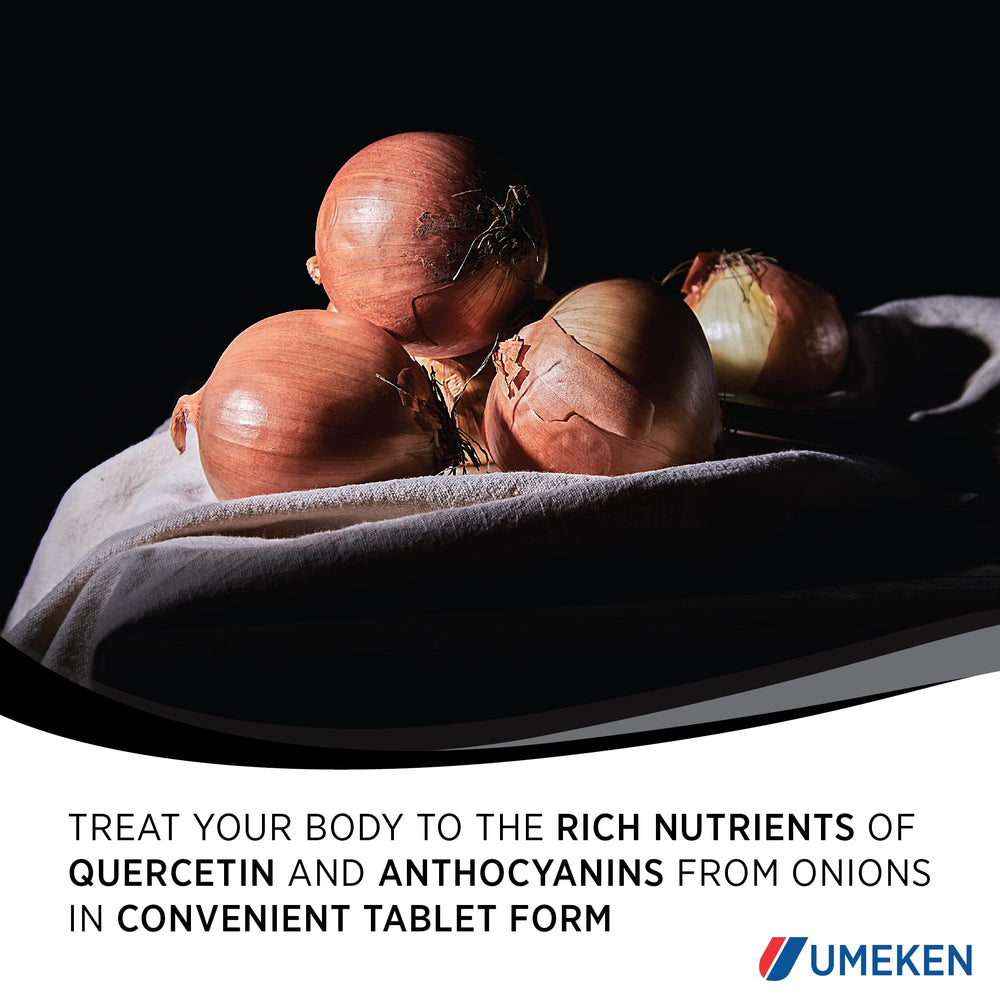 Capsules scene of Umeken Black Onion tablets for easy dosing.