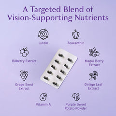 Umeken Eye Clear blueberry extract ingredient highlight.