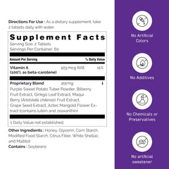 Umeken Eye Clear lutein and zeaxanthin for vision support.