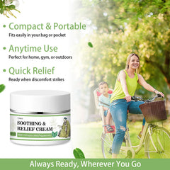 Umex Intensive Itch Relief Cream on bathroom shelf ready for daily use