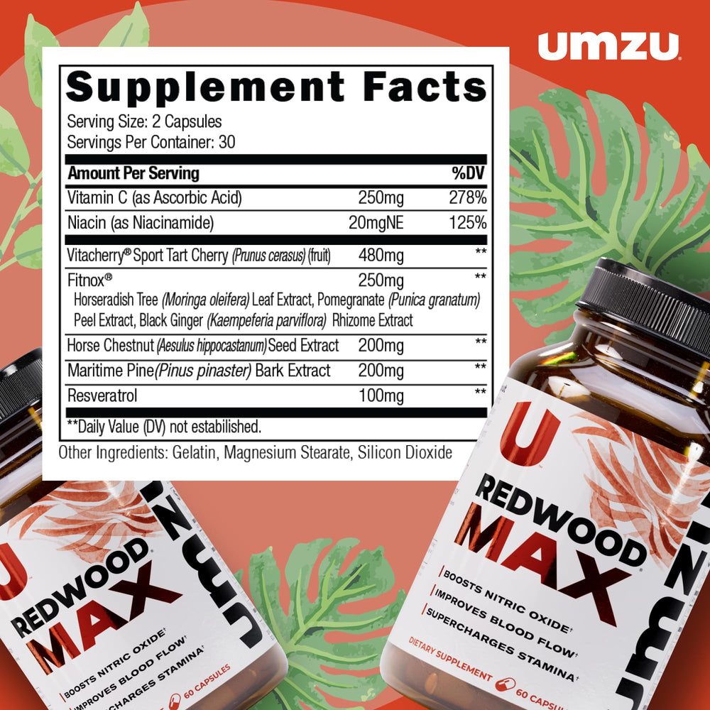 UMZU Redwood Max pour scene showing quick dosing and water intake