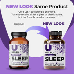 UMZU Sleep 30-day packaging view.