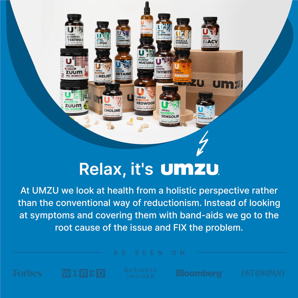 UMZU zuCollagen Chocolate daily-routine shot emphasizes an easy wellness habit.
