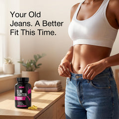 UNALTERED Belly Fat Burner for Women helps slim waist during daily activity