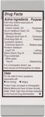 UNDA 48 Numbered Compounds bottle label shows plant and metals formulation for holistic support.
