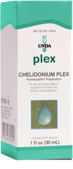 UNDA Chelidonium Plex bottle for after-meal comfort and gentle support.
