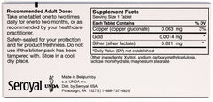 UNDA Gammadyn Cu-Au-Ag tablets for convenient, bioavailable trace element supplementation.