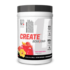Undefined Nutrition Create BCaaEAA matrix jar ready for mixed post-workout shake
