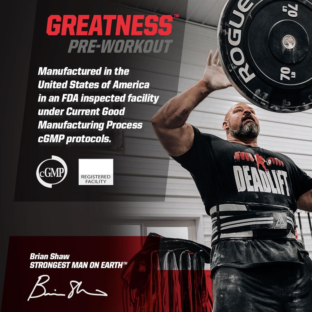 Undefined Nutrition Greatness Pre-Workout energy boost during workout planning
