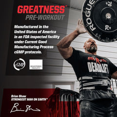 Undefined Nutrition Greatness Pre-Workout energy boost during workout planning