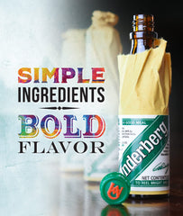 Underberg 43-country botanical extracts deliver natural herbal complexity.