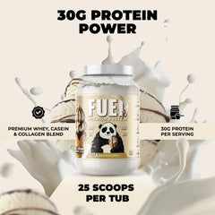 Underground Bio Labs Panda Fuel probiotics and enzymes bottle for improved digestion