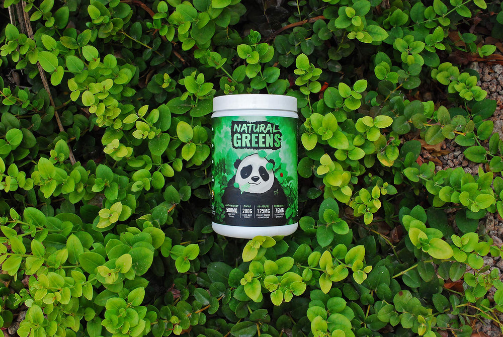 Underground Bio Labs Panda Supps Ashwagandha bottle highlights stress support potential.