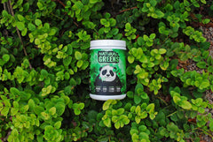 Underground Bio Labs Panda Supps Ashwagandha bottle highlights stress support potential.