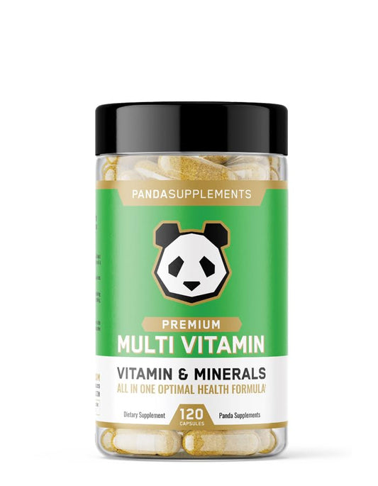 Underground Bio Labs Panda Supps bottle front for everyday wellness.