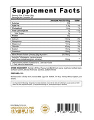 Panda Fuel ISO tub highlights 25 g protein per serving from whey isolate.
