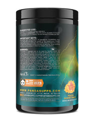 Underground Bio Labs Panda Pandamic Extreme peach rings pre-workout showcasing strong pump.