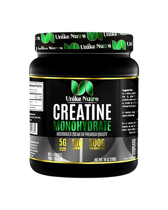 Unike Nutra 500g bottle confirms 100 servings