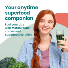 Univera Metagreens kitchen scene for easy daily ritual.
