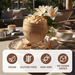 UNLEASH'D ORGANIC Milk Thistle Powder closeup seeds show natural seeds rich in silymarin.
