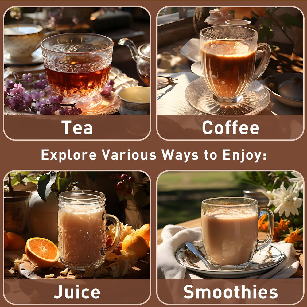 UNLEASH'D ORGANIC Milk Thistle Powder in smoothie glass supports daily vitality.