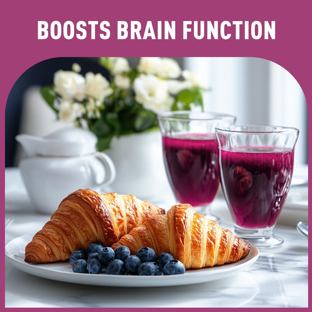 UNLEASH'D ORGANIC Blueberry Powder ready to enrich smoothies and bowls